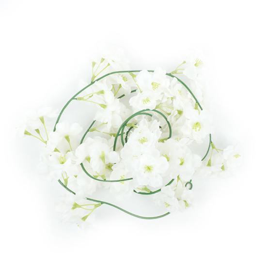 200 см искусственные цветы вишни виноградная лоза свадебная арка вечерние украшения стены