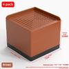 Sofa and Furniture 2-Inch Non-Slip Heightening Foot Pads for Beds, Tables, Cabinets, and Washing Machines
