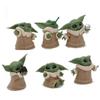 6pcs The Star War Action Figures for Wars Theme Party Decorative Ornaments Gifts