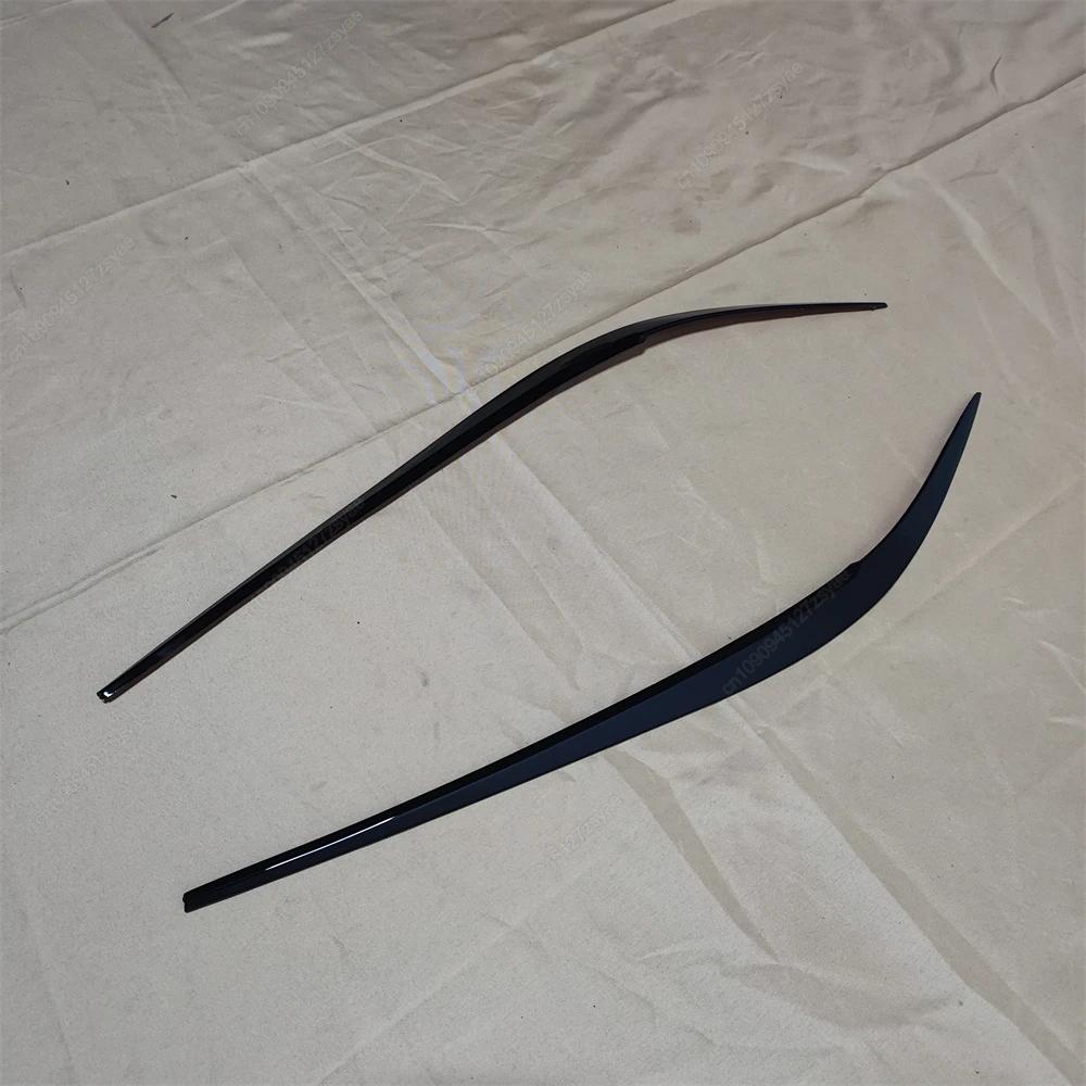 Car Front Headlight Eyebrow Eyelids Stickers Body Kit Trim For BMW 3 Series G20 G21 320i 325i 330i 2019-2022 Sedan / Touring