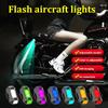 1Pcs Remote LED RGB Anti-collision Warning Light Magnetic Mini Signal Light Drone Strobe Light 7 Color Indicator Motorcycle Lamp