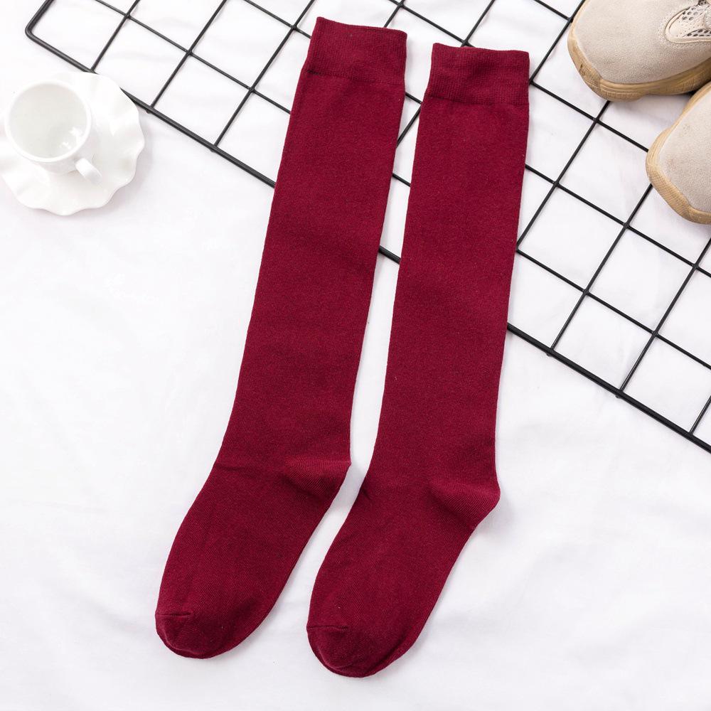 Plaid Girls Women Stockings Long Socks Autumn Winter Warm Thigh High Socks Japan Style Students Over Knee Socks Stocking Leg Sox