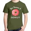 You Deserve A Donut Funny Graphic T Shirts Summer Cotton Short Sleeve Tshirts Tees Tops New Shirts And Tshirts Print T Shirt