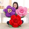 Simulated Rose Shaped Pillow Large Car Interior Cushion New Sofa  Flower Cushion  Home Decor