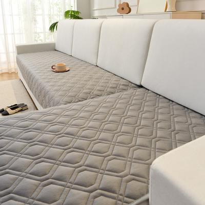 Геометрический мягкий чехол на сиденье дивана L-образной формы для домашних животных и детей, накидка на диван, защита от царапин кошек, угловое полотенце для дивана, универсальная подушка для сиденья