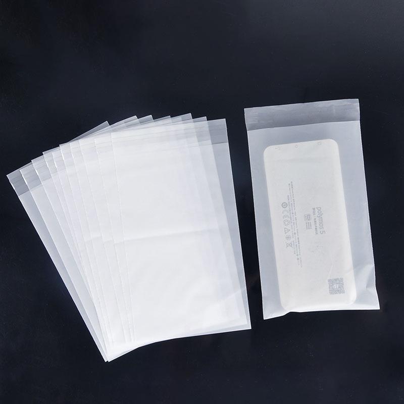 StoBag Wholesale CPE Frosted Bags Open Top Self -adhesive Blank Plastic Package Sealed Storage for Phone Case Electronic Product