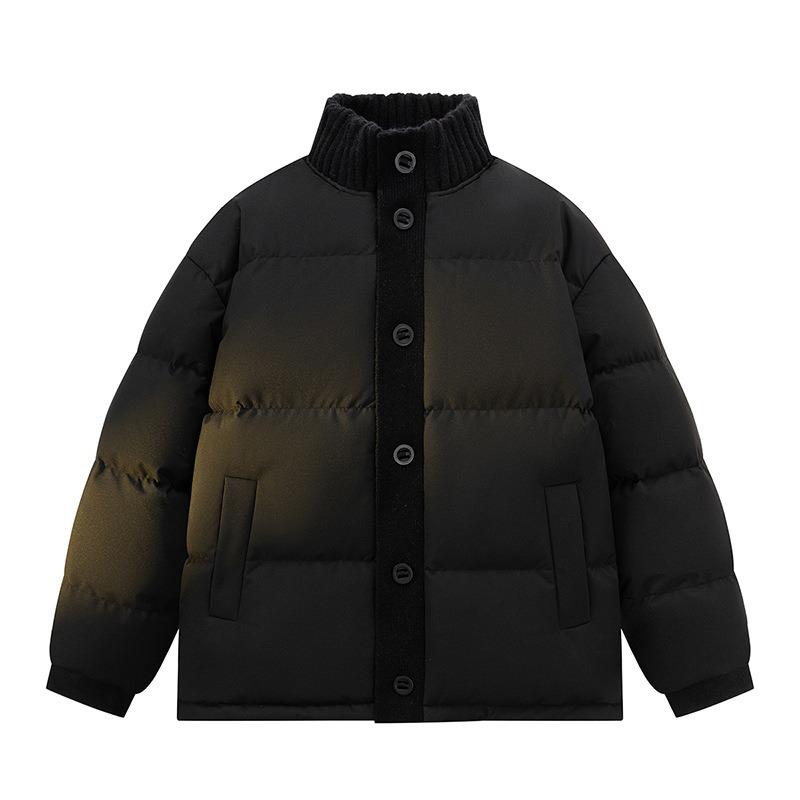OO стеганая куртка с воротником-стойкой для мужчин и женщин на осень и зиму, утолщенная свободная стеганая куртка для пар