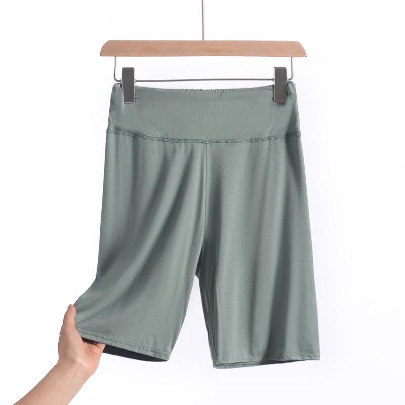 High-Waisted Slimming Women's Summer Shorts - Plus Size, Tight-Fitting, Anti-Exposure, Lightweight Base Layer (5-Minute Pants).