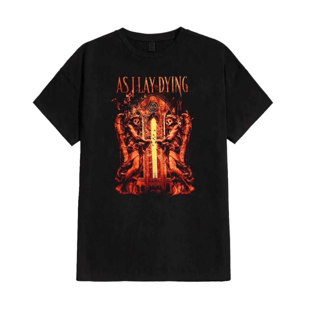 2026 As I Lay Dying Cotton Band Shirt Unisex Summer Short Sleeve Fashion Brand Tee Luxury Casual Vintage