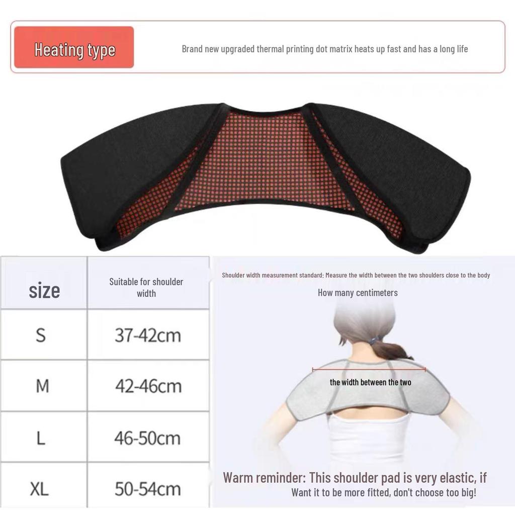 Самонагревающаяся накидка для плеч и шеи: Теплый, Утолщенный Чистый Хлопок, Горячий Компресс для Зимней Защиты от Холода - Унисекс