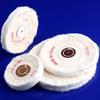 1pc 3-8 inch Cotton Lint Cloth Buffing Wheel Grinder For Gold Silver Jewelry Mirror Polishing Wheel Flannelette Tools