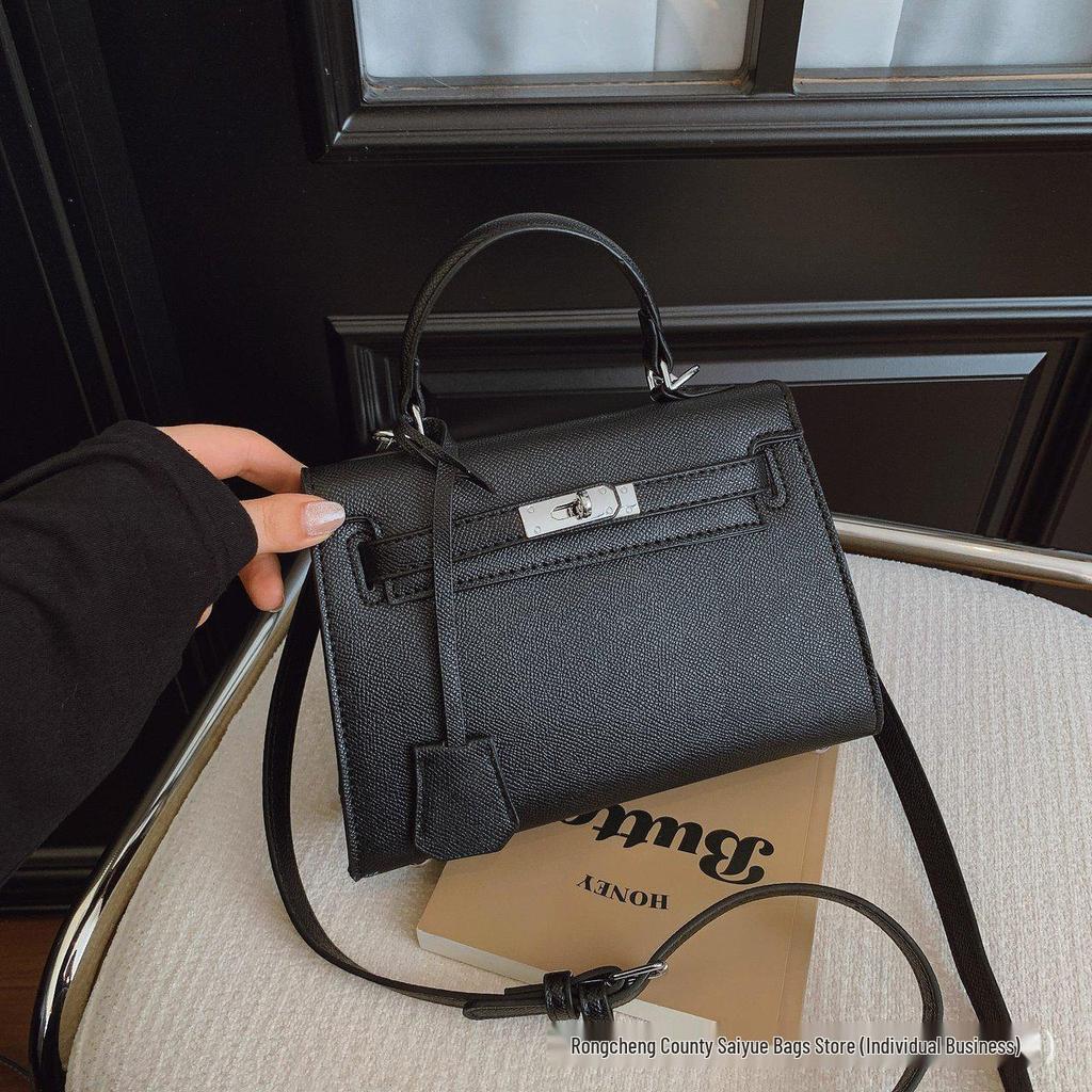 Женская универсальная сумка Kelly с узором «личи» - модная вместительная сумка через плечо и кроссбоди