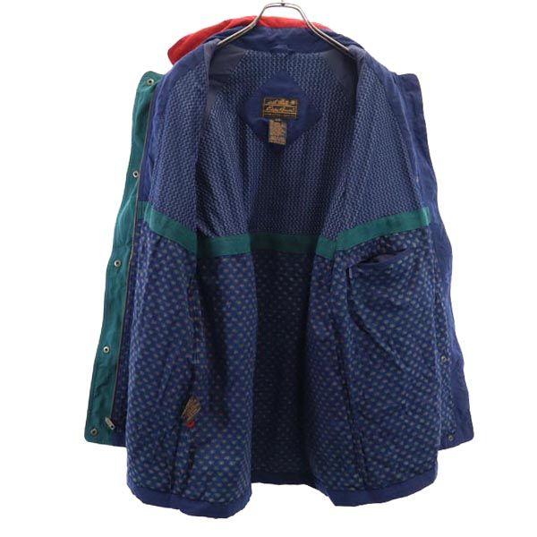 EDDIE BAUER Куртка из нейлона 90-х годов, старый черный лейбл, S, темно-синяя, женская, б/у