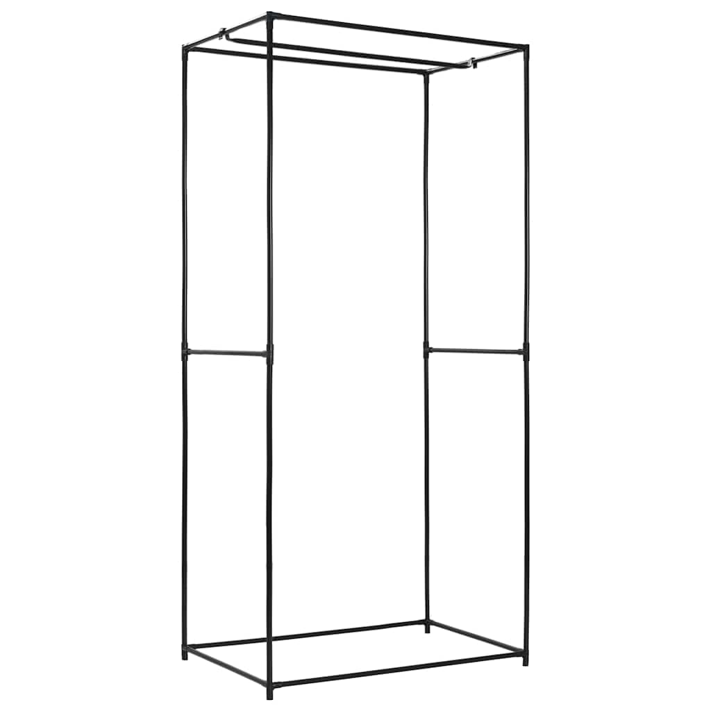 Wardrobes 2 pcs Gray 75*50*160 cm