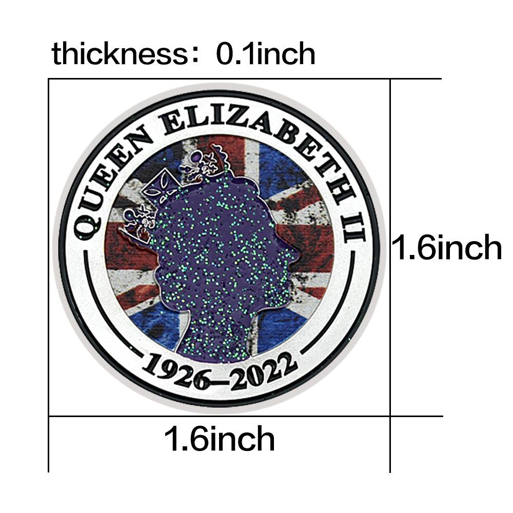 Queen of Australia, Queen Elizabeth II Coins, 1926-2022, Emblem of England, Metal Medal