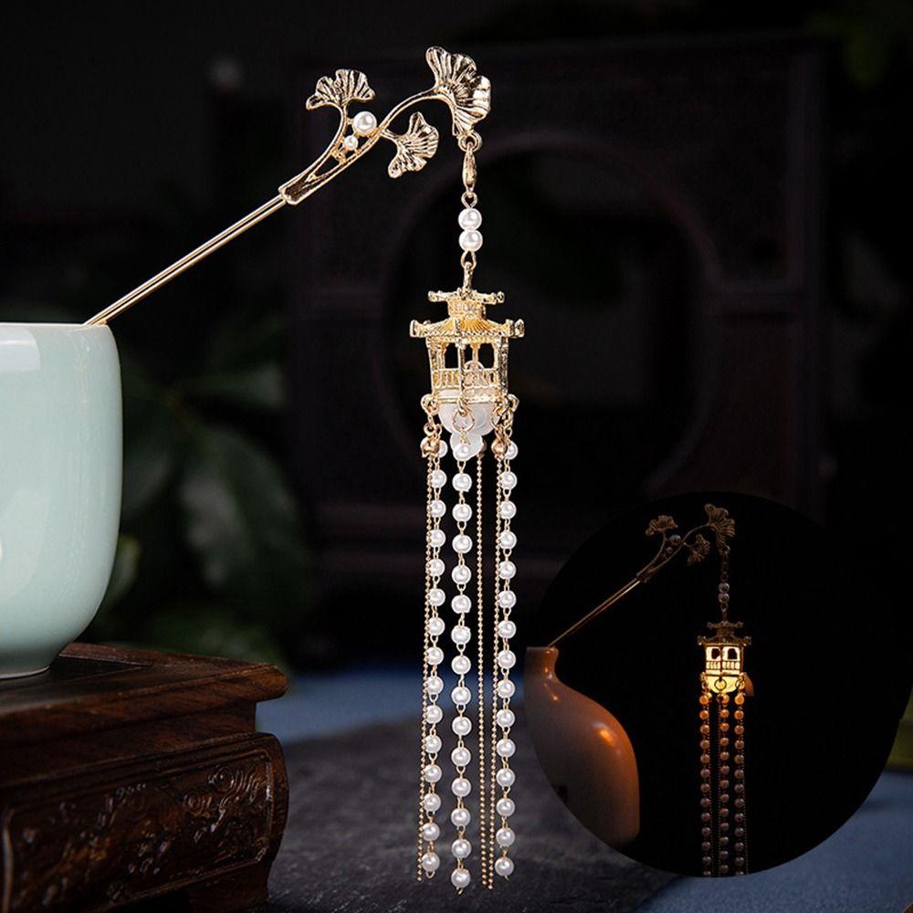 Tassel Hairpin Girl Hair Accessories Hanfu Hair Sticks Ancient Style Hairpin Chinese Style Headwear