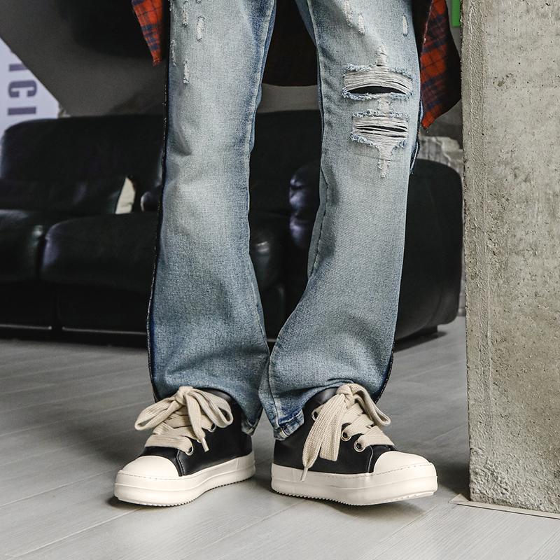 Модные кроссовки-новинка, уличный стиль, мужская обувь для ходьбы, стильная кожаная обувь для скейтборда для мужчин, повседневная обувь для отдыха, tenis masculino