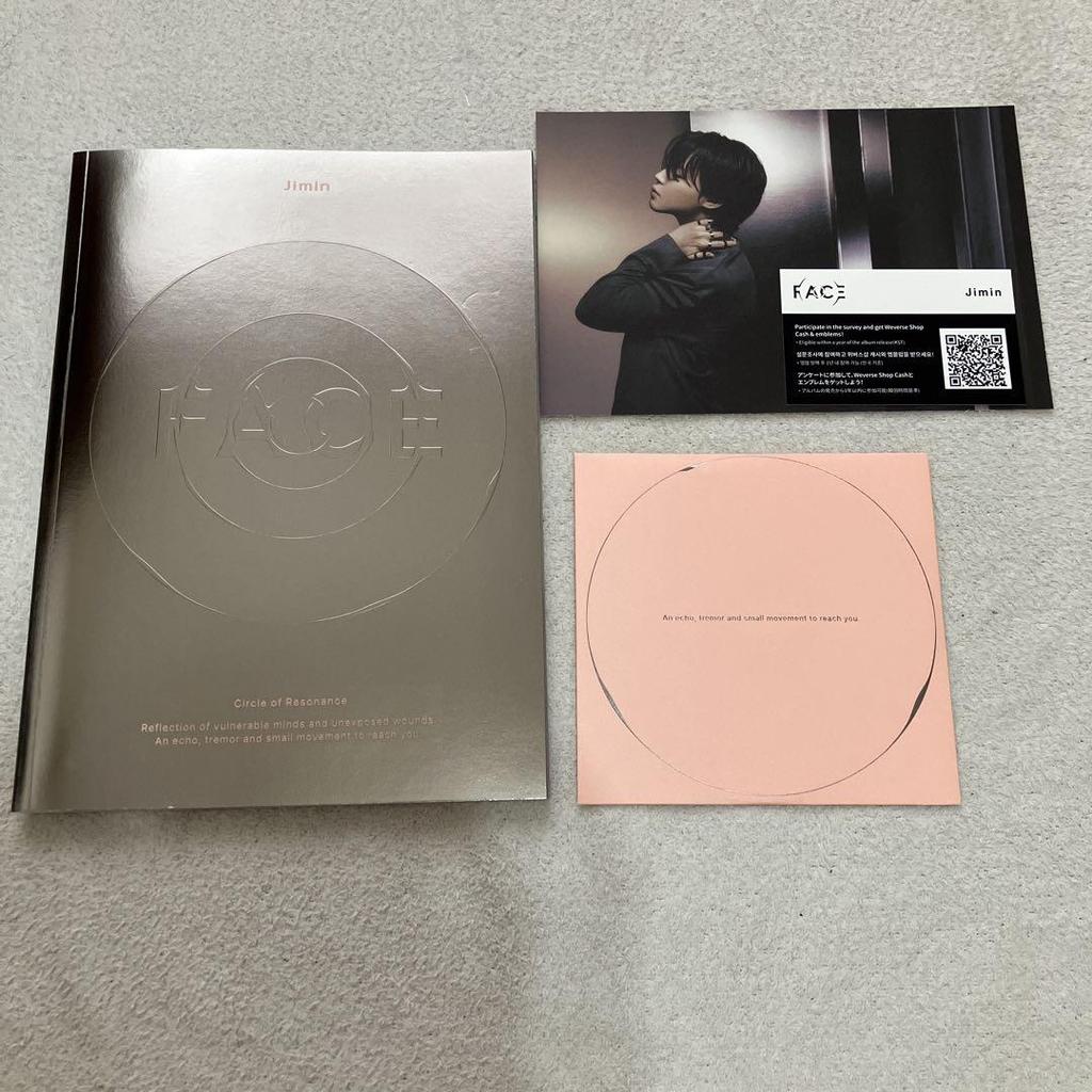 [Б/У] Фотокнига BTS Jimin Me, Myself FACE CD Set