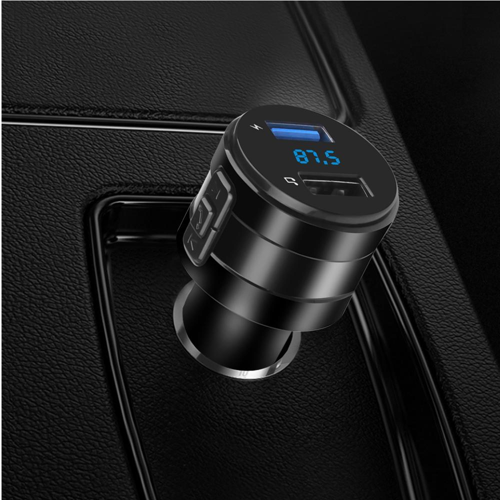 FM Transmitter Car Wireless Bluetooth FM Radio Modulator Car Kit 2.1A USB Car Charger Handsfree Aux Audio MP3 Player