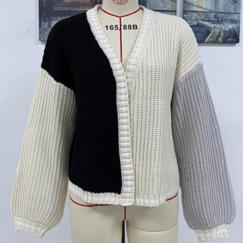 IHUASU Женский осенне-зимний темпераментный дорожный свободный вязаный кардиган куртка джемпер