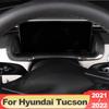 Для Hyundai Tucson NX4 Hybrid N Line Car Dashboard Trim Instrument Navigation Trim Frame Cover Accessories