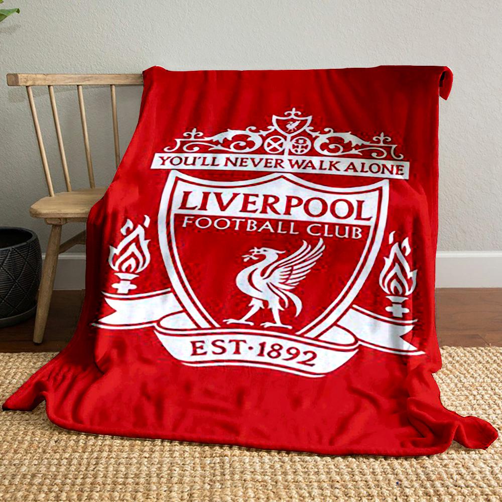 Liverpool Football Club Designed Flannel blanket for bedroom, living room, sofa, and nap