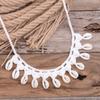 Women Natural Sea Cowrie Shell Summer Jewelry Rope Chain Choker Necklace Bohemian Shells Choker Girl Friendship Gifts