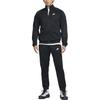 Nike Куртка с длинным рукавом и принтом логотипа на молнии, мужская черная FB7352-010