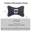 AABBM1 Car Seat Headrest Neck Pillow For Volvo XC40 XC60 V60 V40 XC90 V50 S60 V70 S90 Olestar AWD Head Support Car Interior Accessories