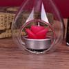 Angel Glass Tea Light Candle Holder Home Party Decor Candlestick Storage Holders