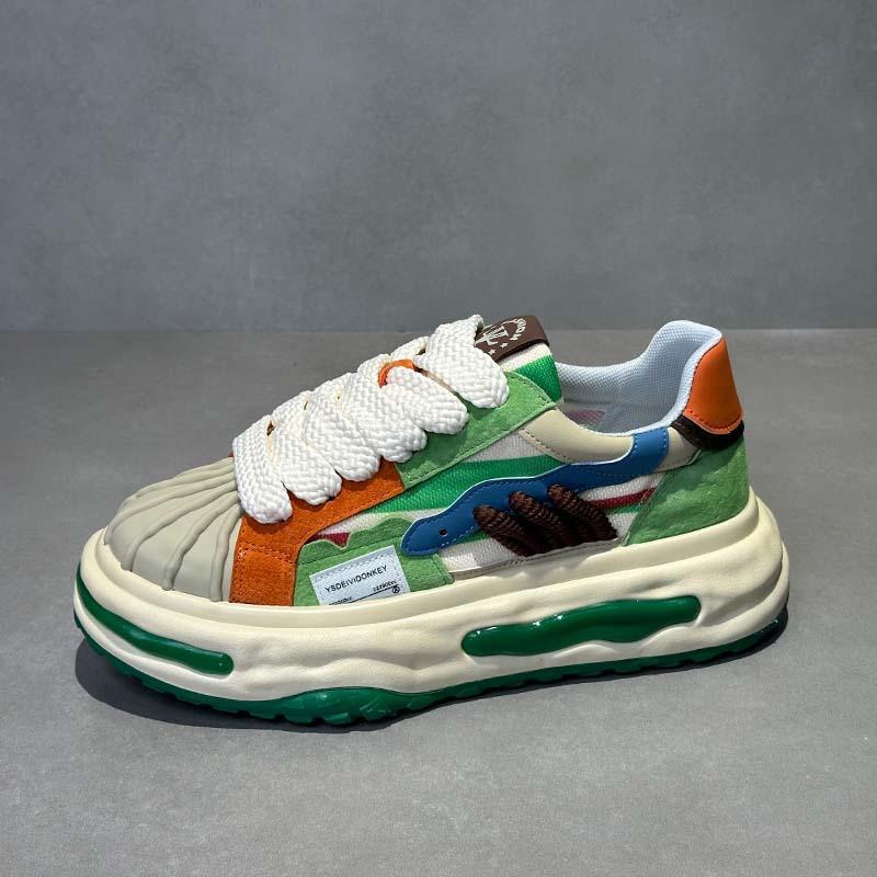 Цвет подошвы dad shoes новая удобная дышащая сетка растворяющаяся подошва повседневная dl