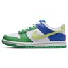 Dunk Low GS Stadium Green Royal Kids Sneakers White Game-Royal Light-Lemon-Twist FN6973-100