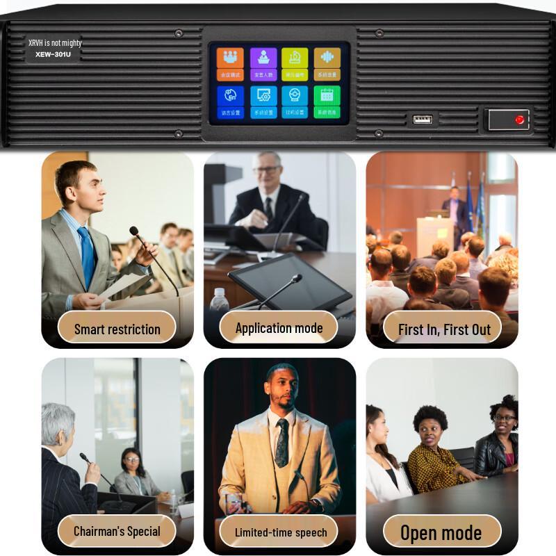 XunErWei XEW-301 Series Wired Video Tracking Conference Microphone System (CN version)