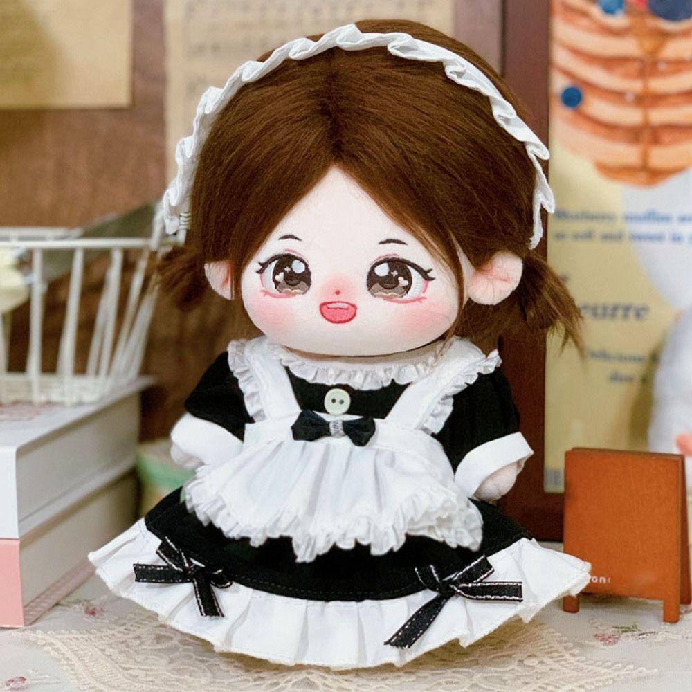 With Cartoon Headband Accessories Doll Lovely Clothes For 20cm Cotton Doll/EXO Idol Dolls