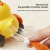 Wind Up Bird Shape Interactive Cat Tail Bite-Resistant Bird Cat Teaser Sounding Pull Play Cat Exercise Kitchen Apartment