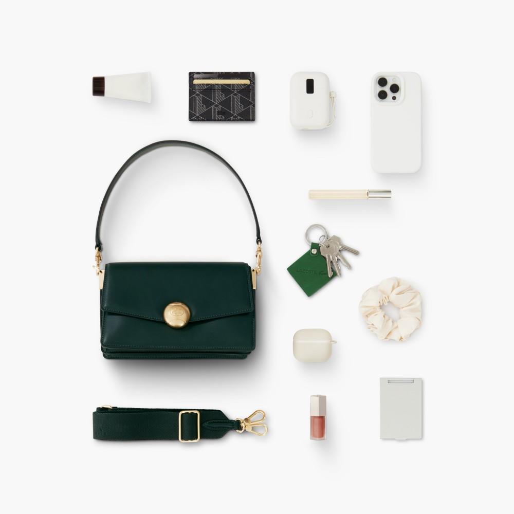 [lacoste] Women's Tennis Bliss Flap Crossbody Bag NF5105I55NB43
