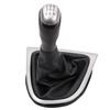 5/6 Speed For Renault Clio 4 IV MK4 2012-2019 Gear Shift Knob Lever Shifter Pen Gearbox Gaiter Boot Collar Case Car Accessories