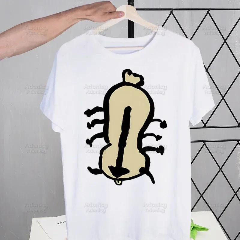 Аппа ЙИП ЙИП Аватар Мультяшная Футболка Мужская Ретро Аватар: Последний маг воздуха Топы Футболки Харадзюку Футболка Уличная одежда Хип-хоп Мужские футболки