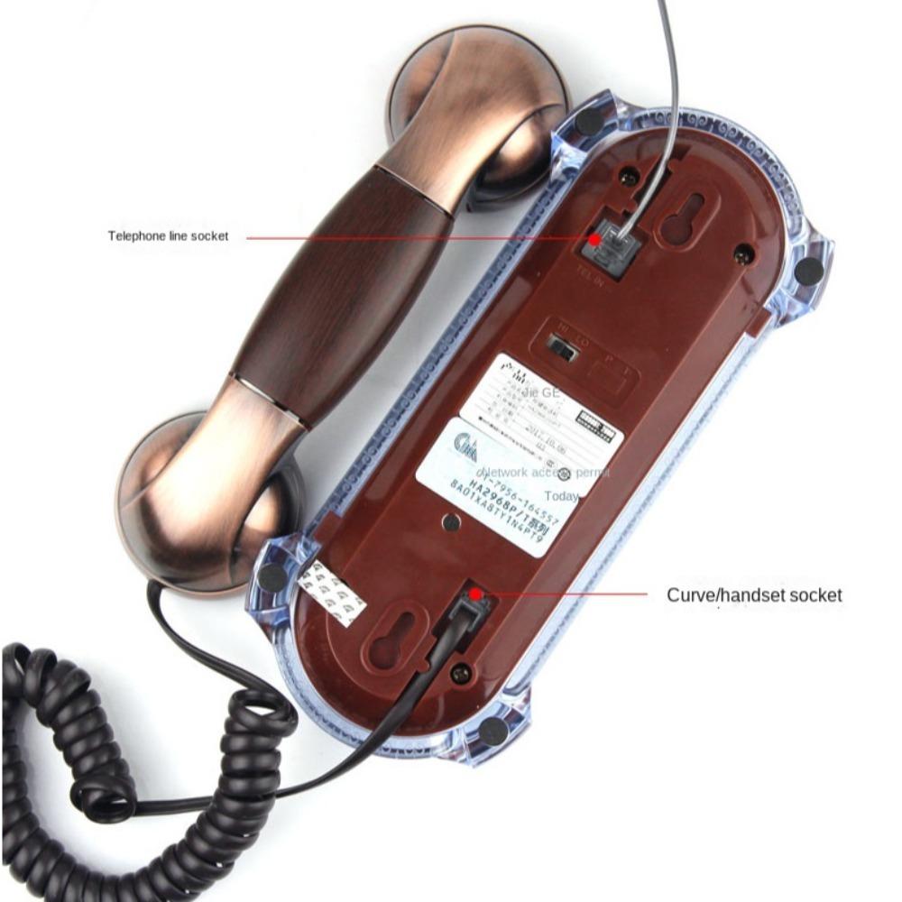 Настенный проводной телефон Стационарные домашние телефоны НОВЫЙ проводной телефон для домашнего офиса