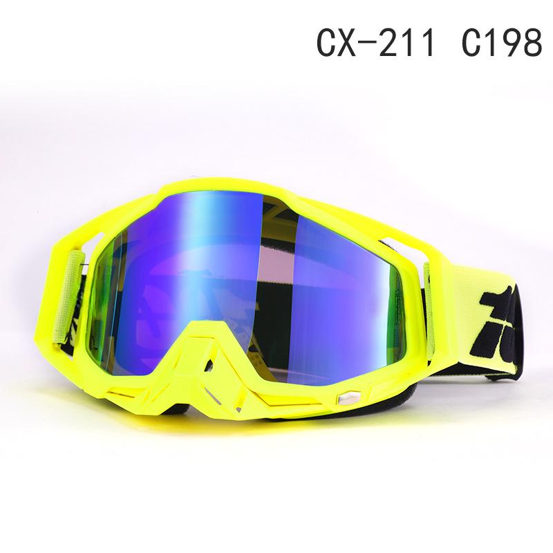 Ветрозащитные мотоциклетные и лыжные очки для использования за границей: 100% Внедорожная езда, катание на природе и защита при скоростном спуске