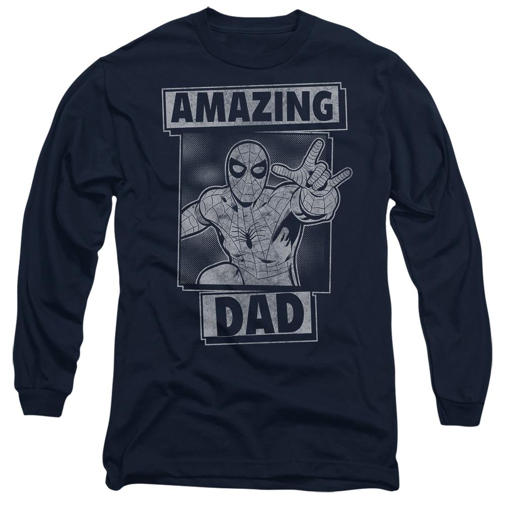 Spider-Man Футболка унисекс для взрослых Amazing Dad Mono Fathers Day