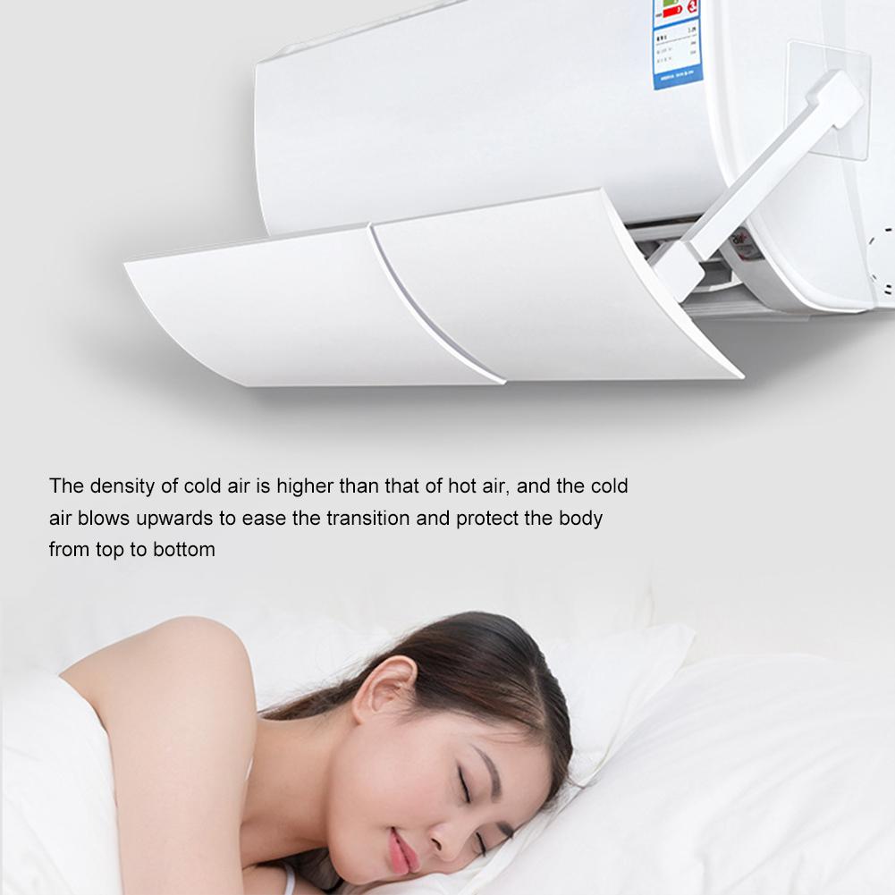Retractable Air-Conditioner Deflector Adjustables Anti Direct Blowing Cold Wind Baffles for Home