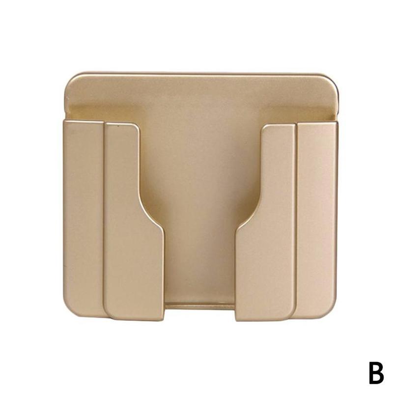 Универсальный настенный держатель для мобильного телефона с крючками для зарядки iPhone, кронштейн для док-станции Fo C8W9