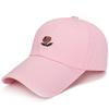Unisex Rose Embroidery Baseball Cap for Men Women Flower Cap Rapper Street Hip Pop Hats Cap Outdoor Sports Men Female Hat