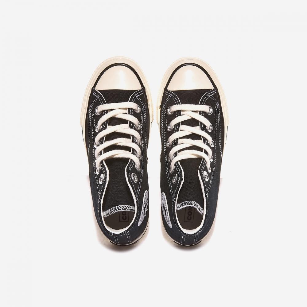 Converse Chuck 70 Высокий черный Черный Egret 