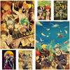 Vintage Anime Assassination Classroom Posters Kraft Paper Print Poster Wall Art Decor Modern Home Room Bar Decoration Painting