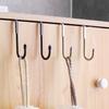 Крючок из нержавеющей стали, двойной S-образный крючок, для кухни, ванной комнаты, двери шкафа, задняя стенка, вешалка для хранения полотенец, пальто