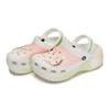 Crocs Classic Platform Clog 811 Ikumi Hanakage Special Shoe Box Tulip Detachable Accessories Clogs Women White Pink Green