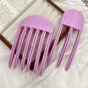 3 шт./компл. пушистая расческа для волос с зажимом для волос, бигуди, натуральный объемный гребень