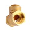 1/2" 3/4" 1" BSP Резьба внутренняя Латунный поворотный обратный клапан Односторонний клапан для воды Аквариум Поплавковый клапан 1-1/4" 1-1/2" 2"